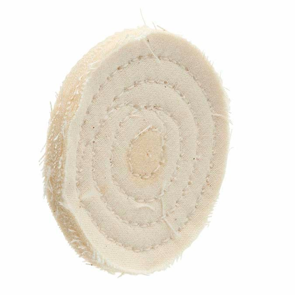 2" x 16 Ply Miniature Muslin White Baby Buffs