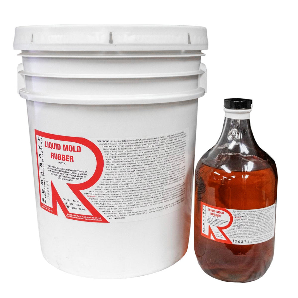 Romanoff White LMR - Kit de goma líquida para moldes de joyería