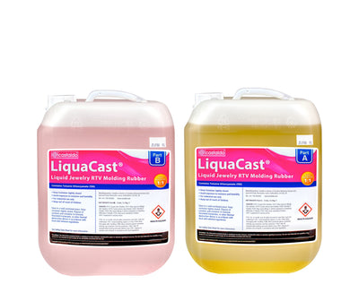 Castaldo® LiquaCast®: No-Shrink Pink RTV Liquid Molding Rubber - 8.8 lb Kit