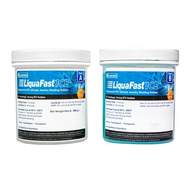 Castaldo® LiquaFast ICE: Kit de caucho para moldes RTV sin encogimiento - 2 lb