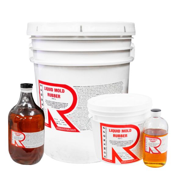 Romanoff White LMR - Kit de goma líquida para moldes de joyería