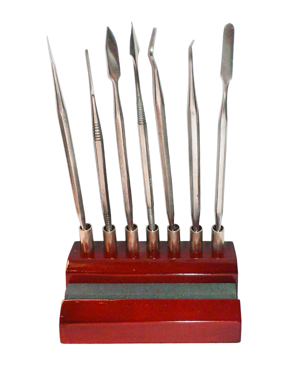 Wax Carving Set - 7 Pieces (without stand)