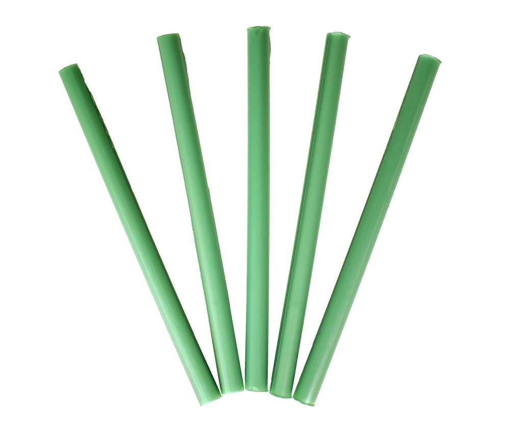 Varillas de bebedero de cera rígida - Verde claro