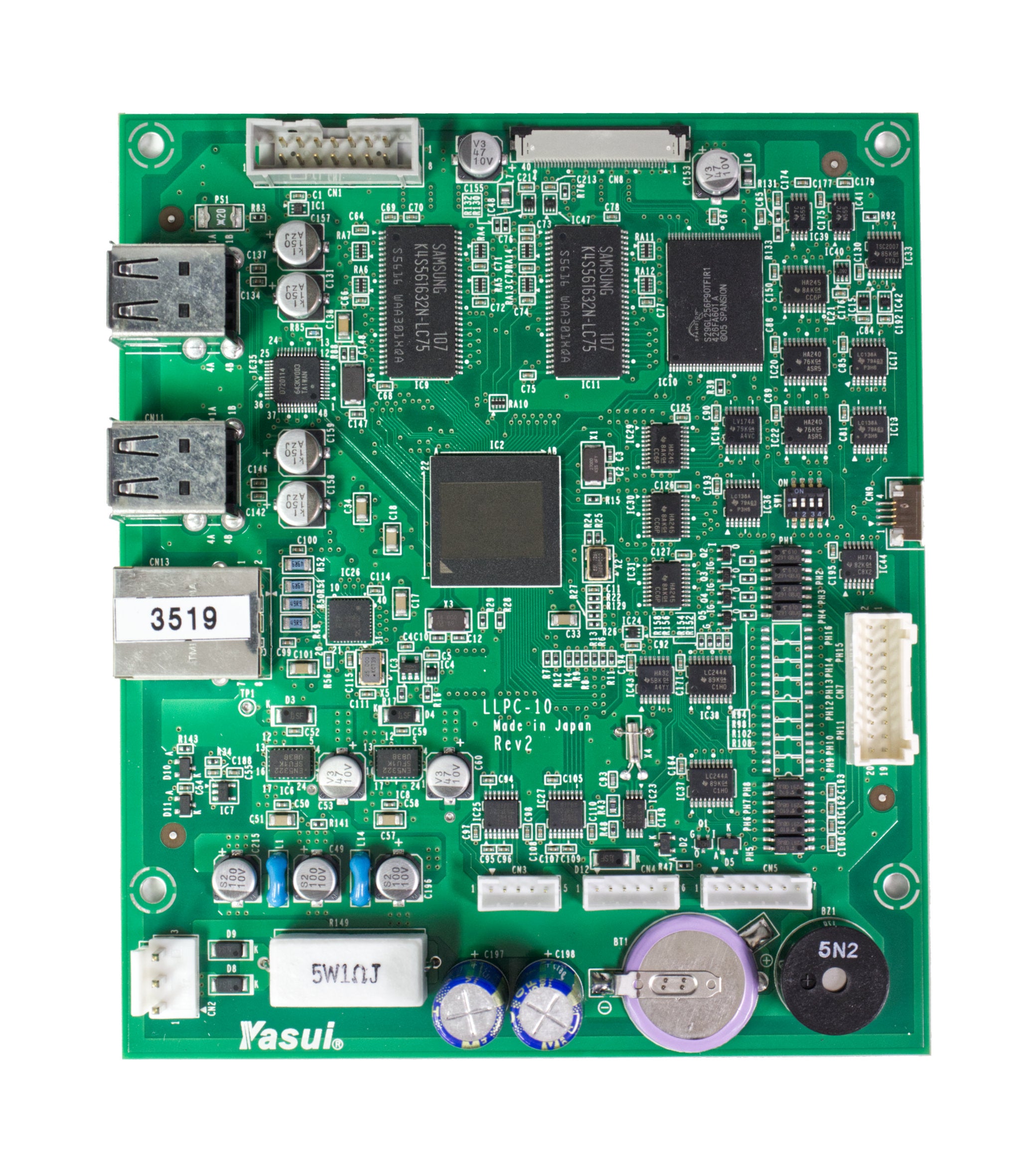 Yasui Prime Wax Injector Front Touch Panel Control Board