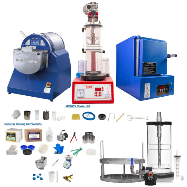 Indutherm MC 100 V Superior Plus Casting Kit With Optical Pyrometer