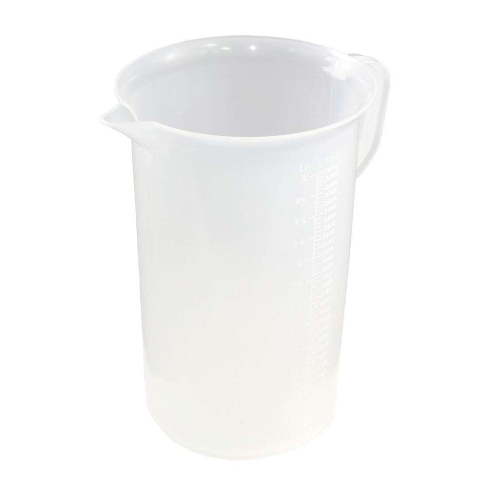 Graduated 3 Liter Measuring Pitcher (ml & cc)