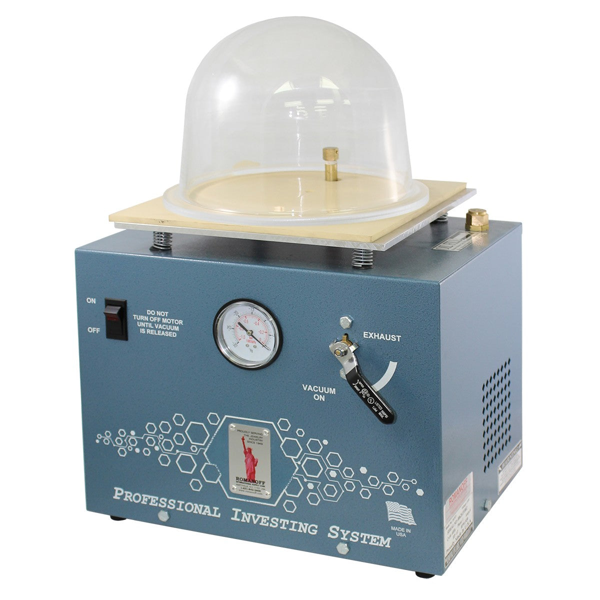 8 CFM Tabletop Vacuum Investing Machine