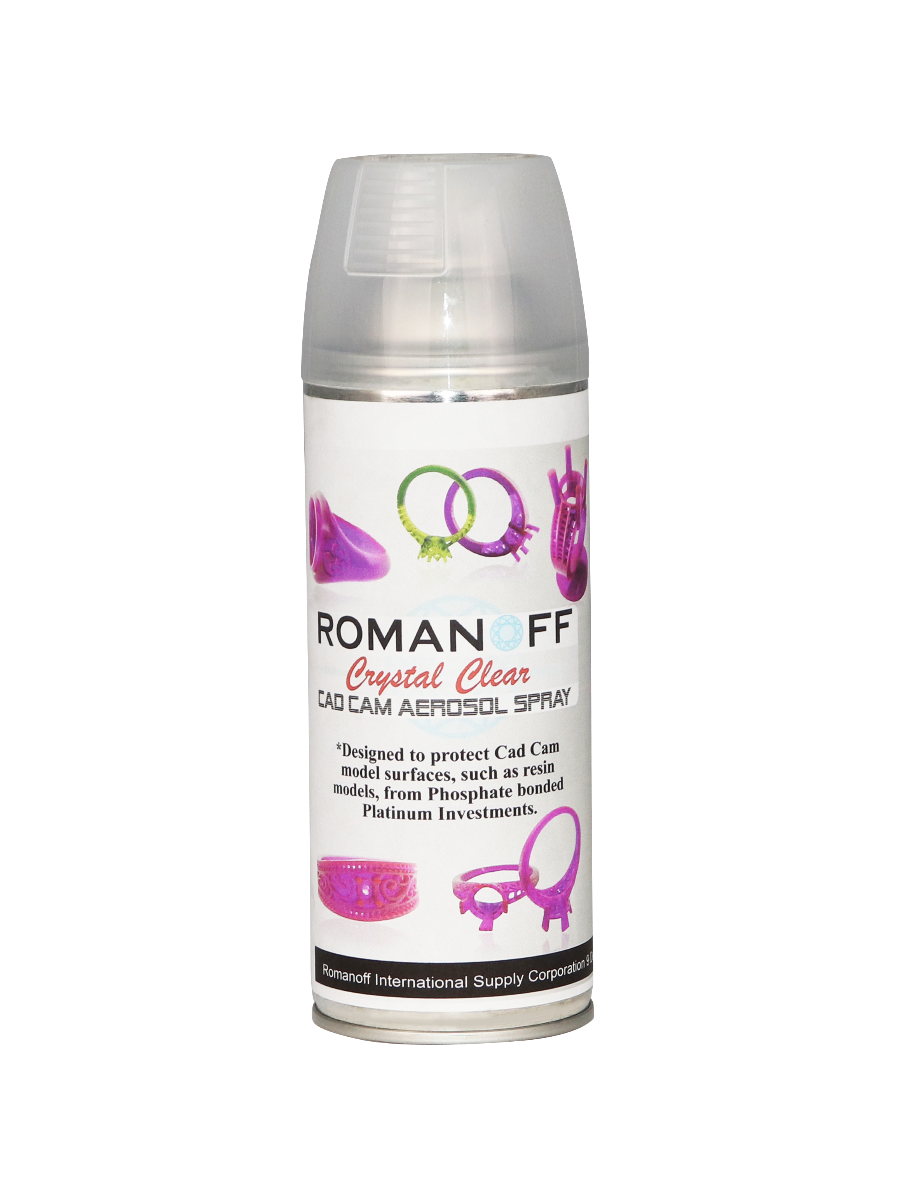 Romanoff Crystal Clear Cad-Cam Spray - 14oz
