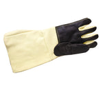 18" Yellow Non-Asbestos Right Leather Palm Glove