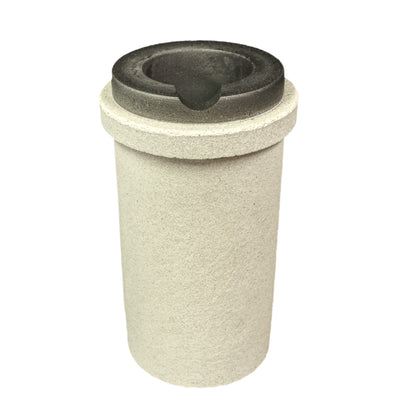 Ceramic & Graphite Crucible with for Indutherm MU 200