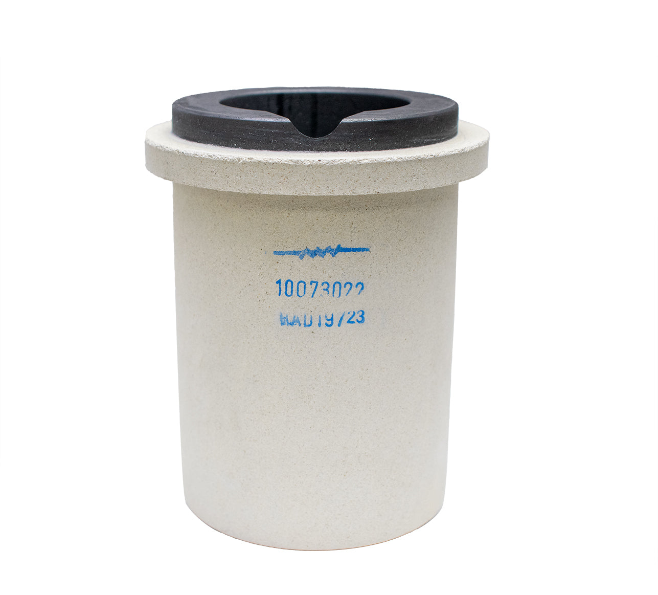 Crisol completo de cerámica y grafito Indutherm para máquinas de fusión MU 200 y 400