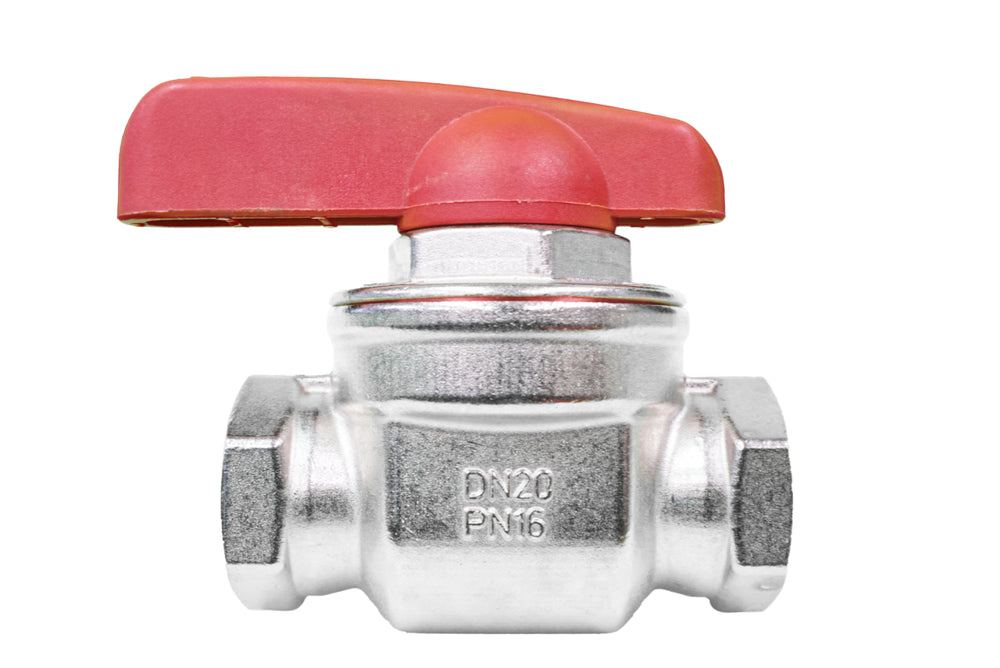 Nueva válvula de vertido de acero inoxidable de ¾" para Vacuvest #10/15