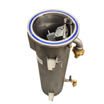 Crisol completo de cerámica y grafito Indutherm para máquinas de fusión MU 200 y 400