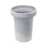 Indutherm 100 x 60 mm Grey Stainless Steel Crucible for VTC 200 V & MU 200