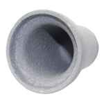 Indutherm 100 x 60 mm Grey Stainless Steel Crucible for VTC 200 V & MU 200