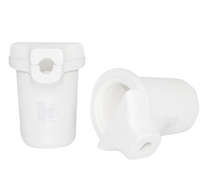 Indutherm Small Platinum Crucible with Cover for MC 100 V & VTC 100 V