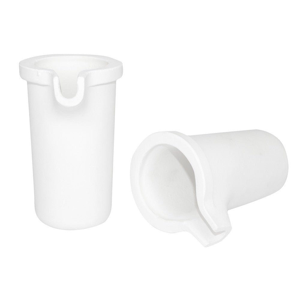 Crisol de platino grande Indutherm (sin tapa) para MC 100 V y VTC 100