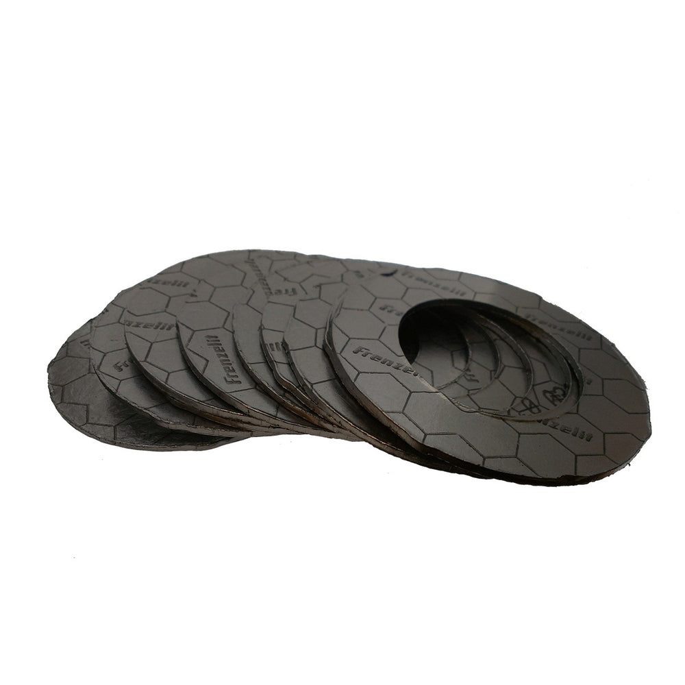 Junta de matraz Graphoil Indutherm de 105 mm para máquinas de fundición VTC