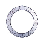 Juego de adaptadores de matraz Indutherm de 3 piezas y 80 mm para máquinas de fundición VTC 200 y VTC 100 V