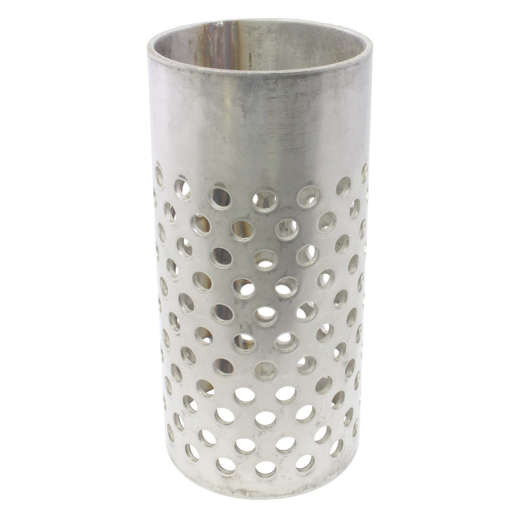 Stainless Steel Perforated Flask - 4" x 8.5" - No Flange