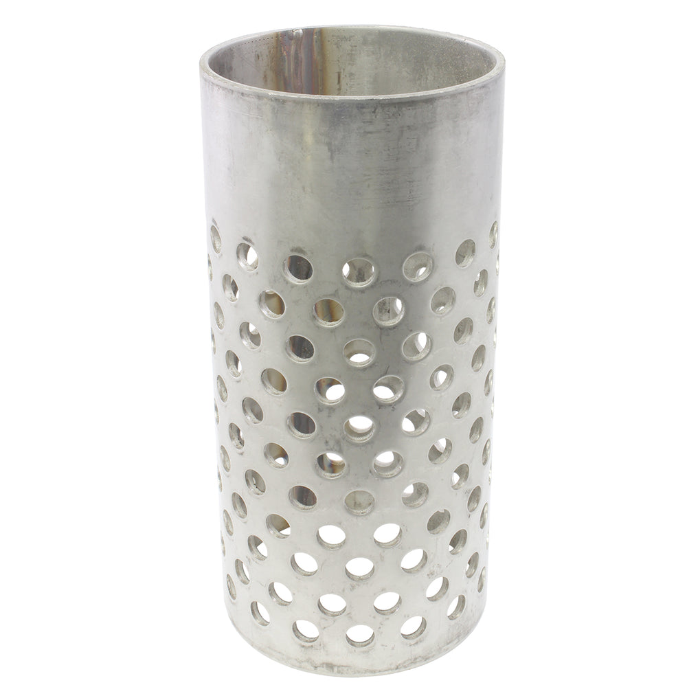 Stainless Steel Perforated Flask - 4" x 6" - No Flange