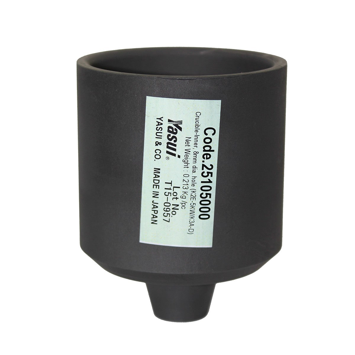 Yasui Original K2E-5KW/K3A-D Graphite Gold Casting Crucible