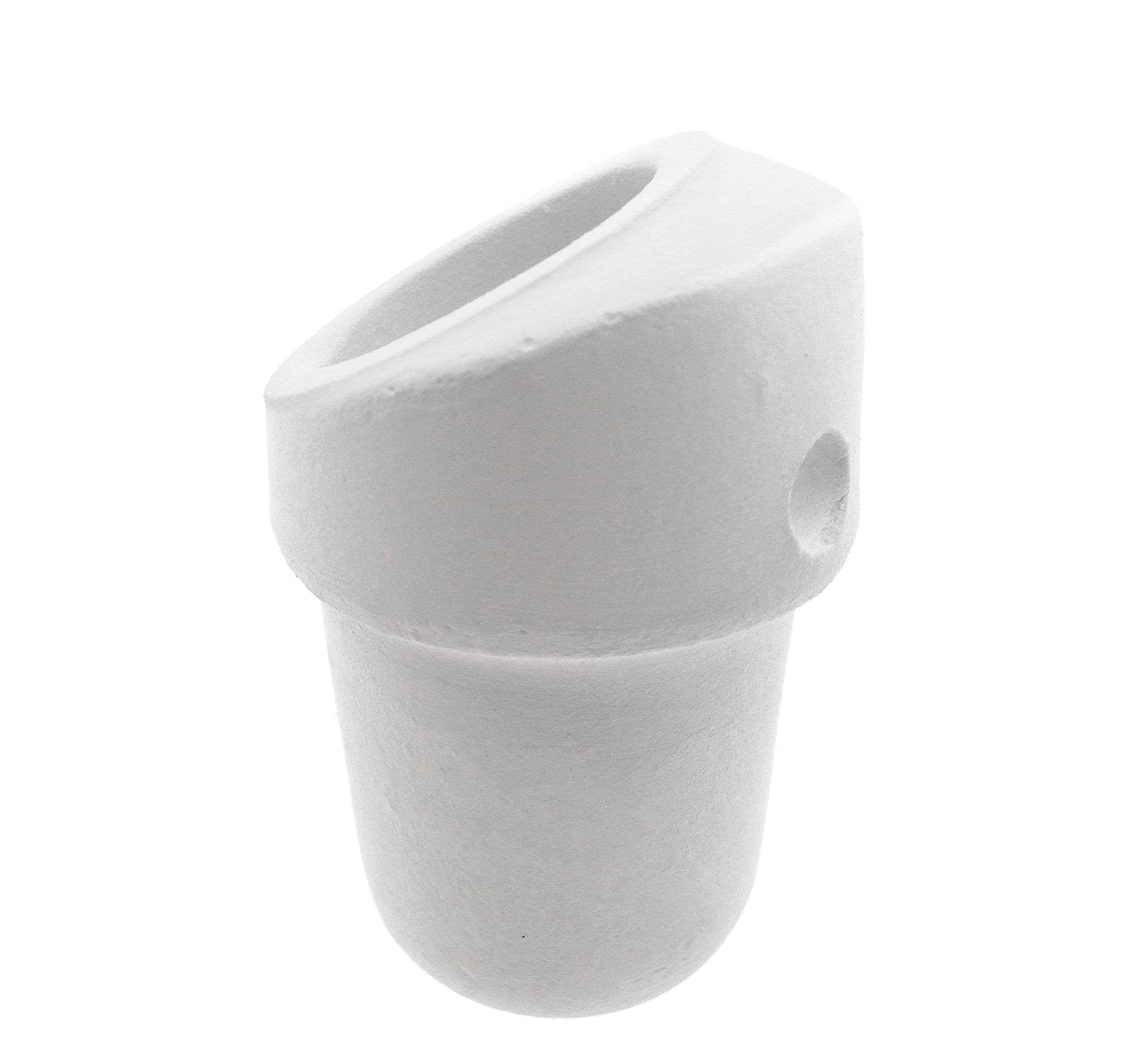 Crisol de platino Romanoff RCS de alta calidad, 200 g, 44 mm