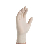 Guantes de látex resistentes pequeños color beige