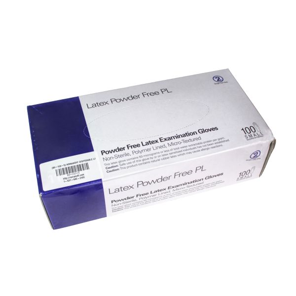 Guantes de látex resistentes pequeños color beige