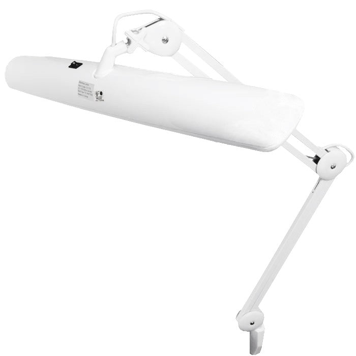 Lámpara de banco fluorescente de 3 bombillas para joyeros con pinza, 110 V