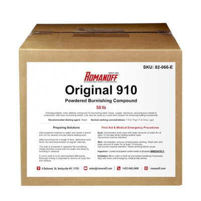 Romanoff Original 910: Powdered Burnishing Compound - 50 lbs