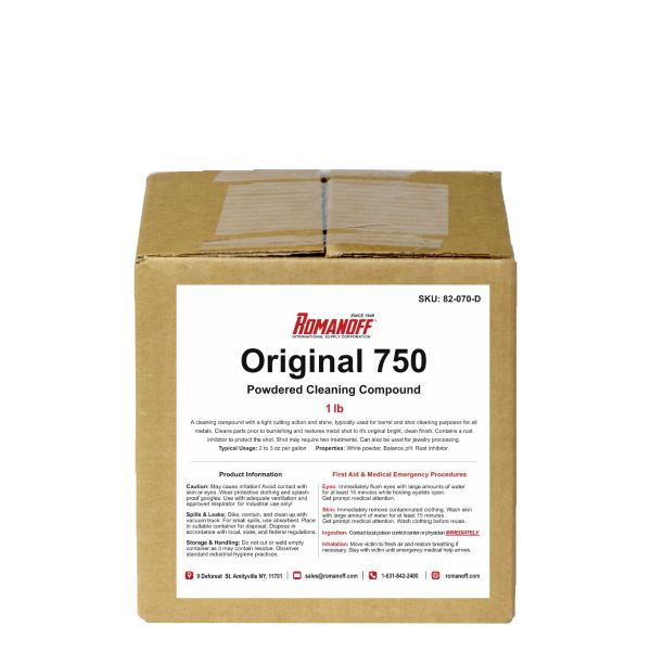 Romanoff Original 750: Powered Cleaning Compound - 1lb