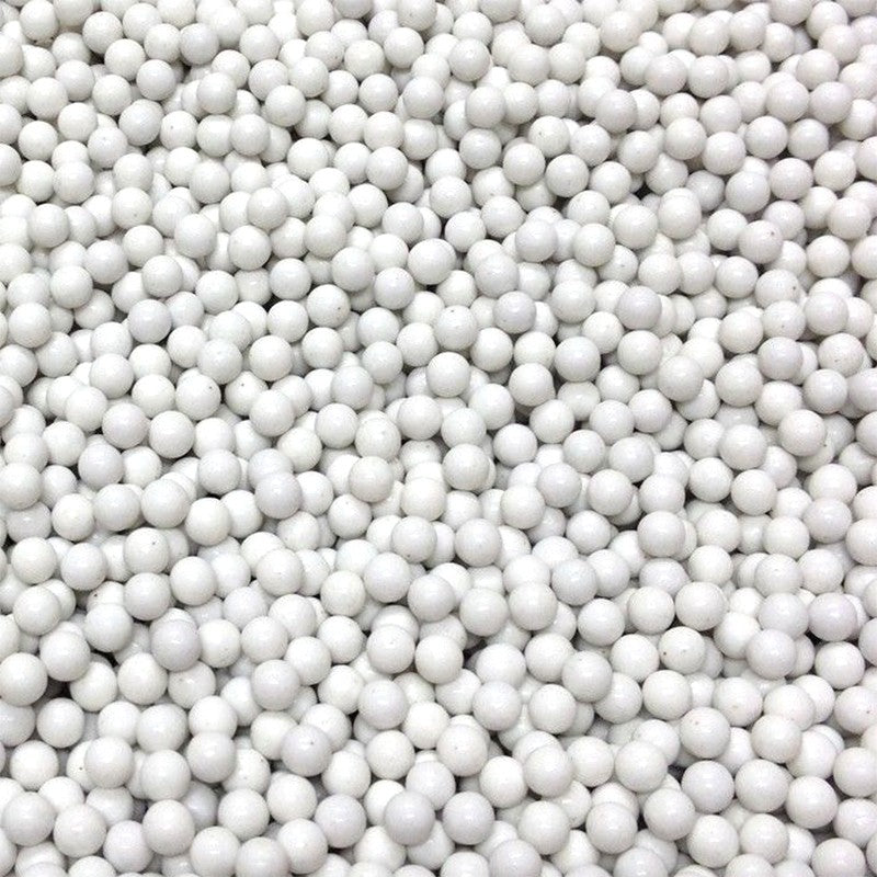 Bolas de medios de porcelana blanca