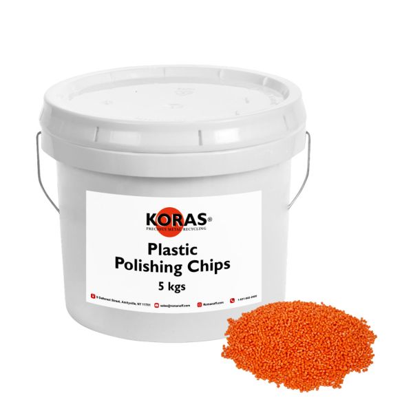 Plastic Polishing Chips for KORAS AquaPol® Electro-Polishing Systems
