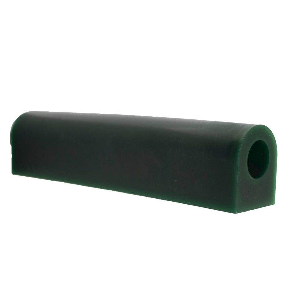 File-A-Wax Tubos de Anillo - Tubo Lateral Plano Verde 1-1/8" Plano x 1-1/8" A