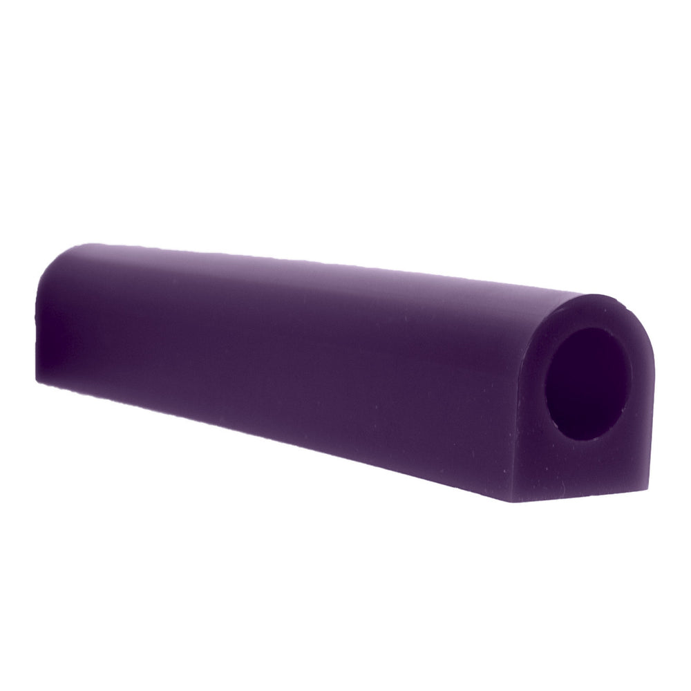 Tubos de cera File-A-Wax - Tubo de lado plano morado de 1" de ancho x 1-1/8" de alto