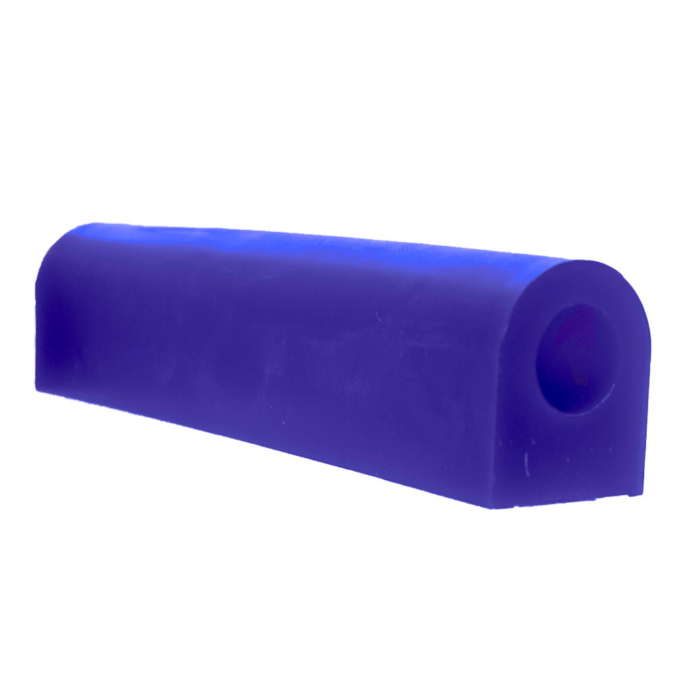 Tubos de cera File-A-Wax - Tubo lateral plano azul de 1-1/8" plano x 1-1/8" Al