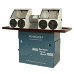 Dual-Operator ½ HP Enclosed Polishing Station with 1 HP Super Flow Dust Collector