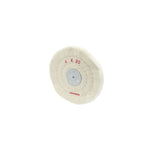 4" White Muslin Buffs