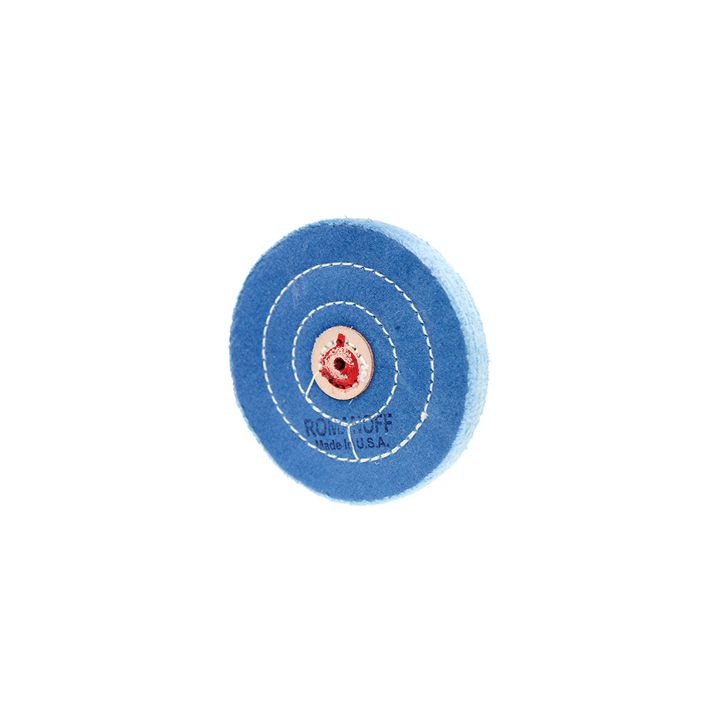 Pulidores Platinum Romanoff Blue Hi-Shine de 4" X 50 Pliegues