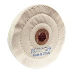 5" White Muslin Buffs