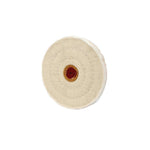 5" White Muslin Buffs