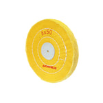 Discos de tela amarillos de 5" X 50 capas