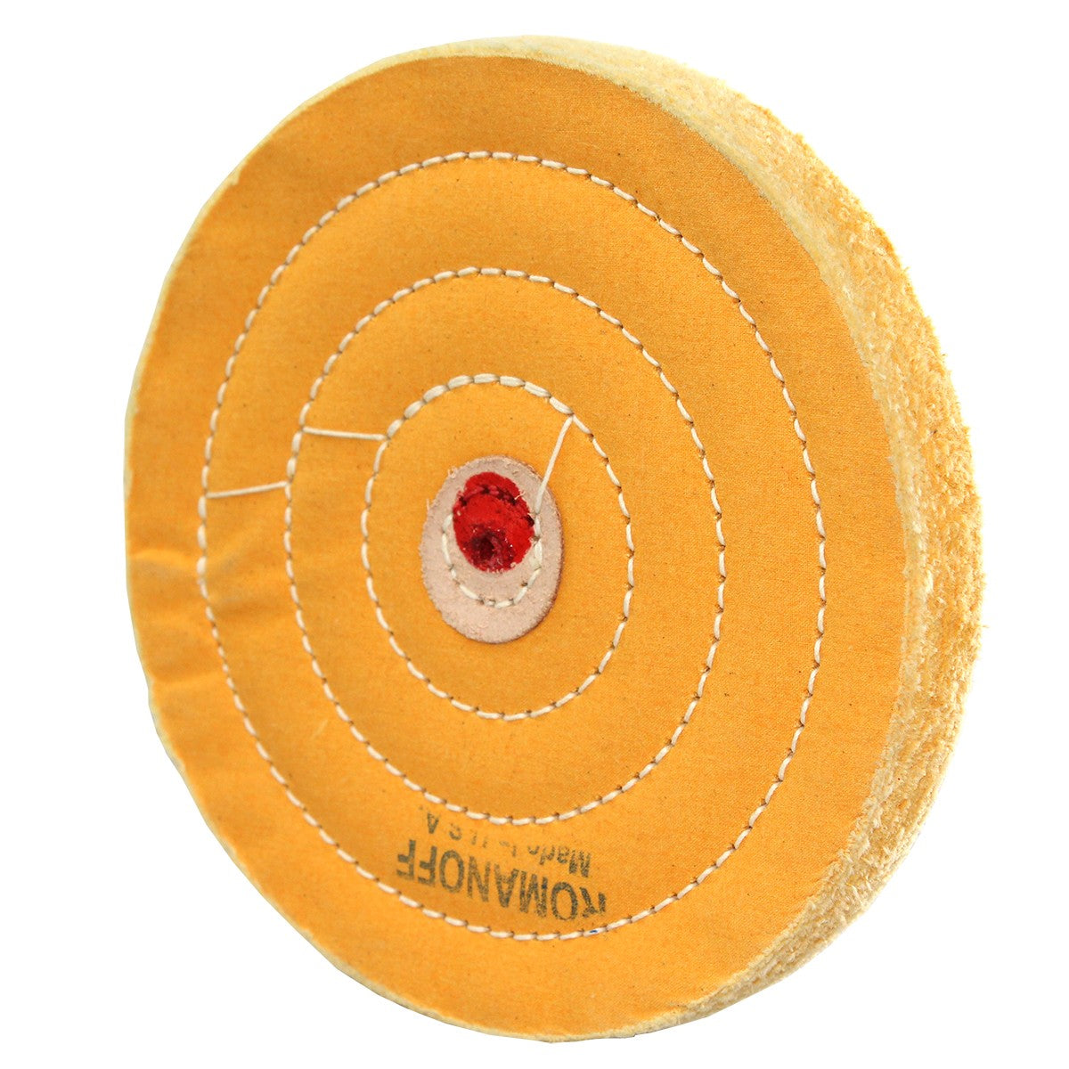 Pulidores de muselina amarillos de 7" X 60 capas