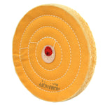 Pulidores de muselina amarillos de 7" X 60 capas
