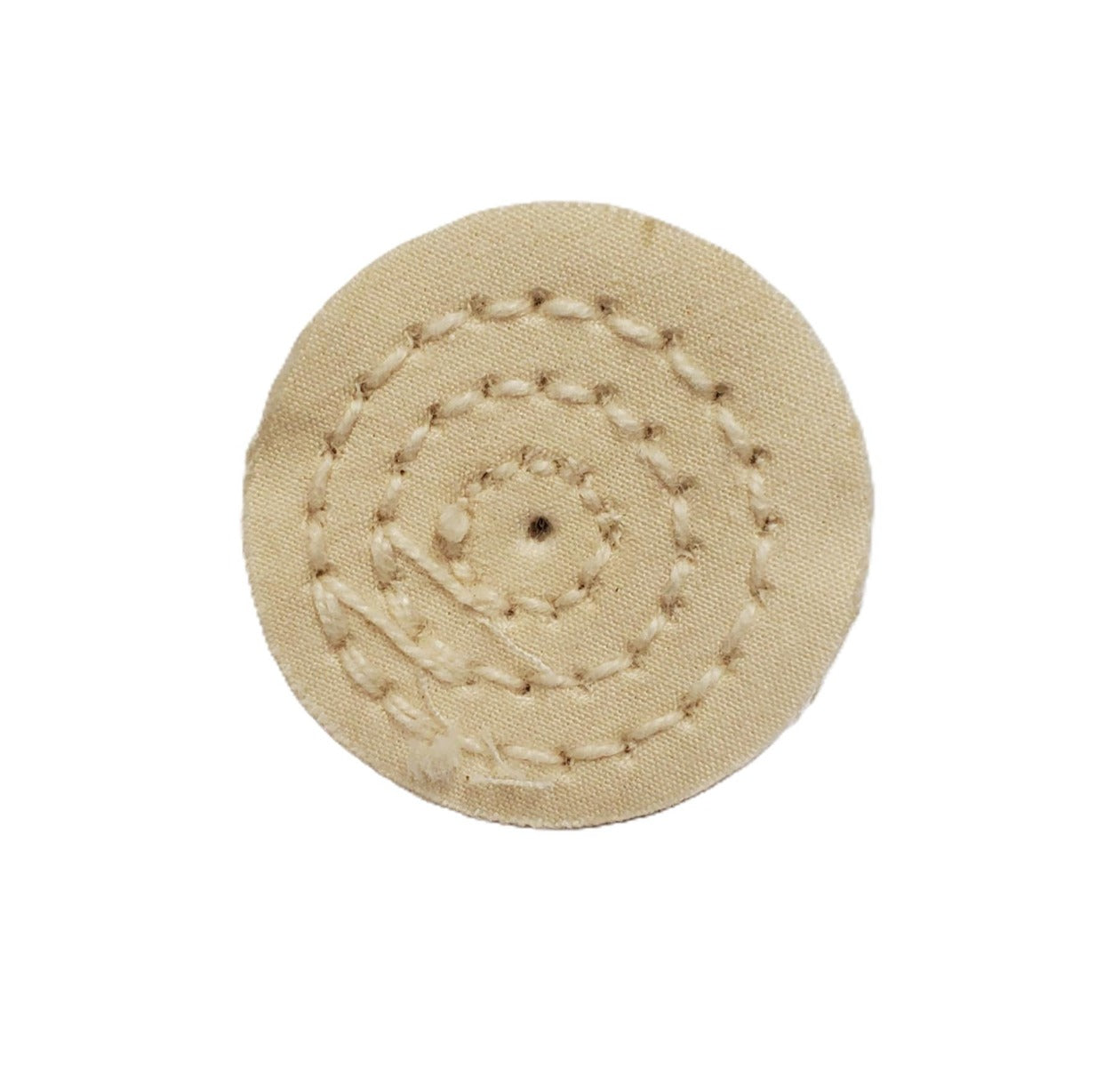 1/4" x 16 Ply Mini Muslin White Baby Buffs