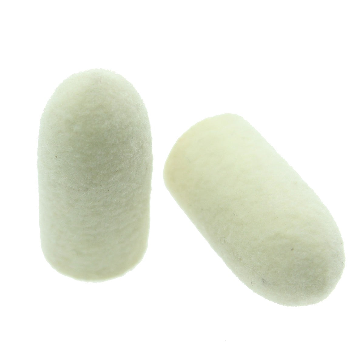 Rueda cónica de fieltro sin montar - 1" L x 1/2" W