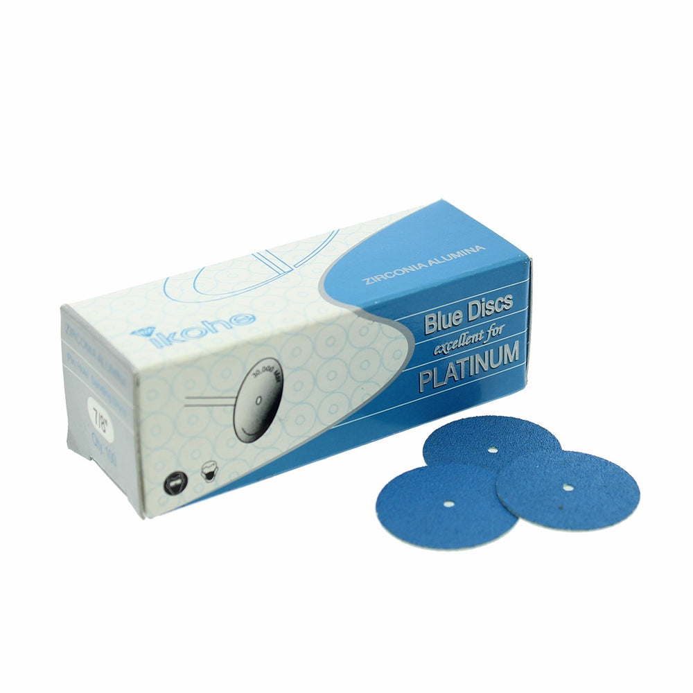 Discos de lija de platino de zirconio azul grueso