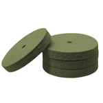 Dedeco® ⅞" Green Square-Edge Polishing Wheels for Scratch Removal & Pre-Polish (Box of 100)