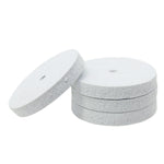 Eve® Coarse Square-Edge White Rubber Wheels (Box of 100)